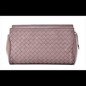 BOTTEGA VENETA Nappa Intrecciato Clutch/Cosmetic